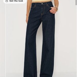 Reformation Cary Low Rise Slouchy Wide Leg Jeans